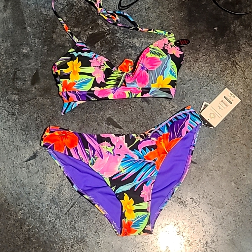 Floral Bikini Top